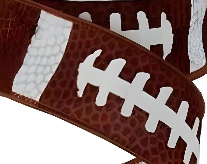 1.5" or 2.5" Football Ribbon, Wired (10 Yards)