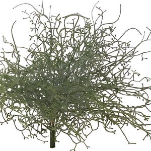 14&quot; Artificial Greenery Stem/Spray/Plant-Budding Bush Flocked-Everyday Greenery-Vase & Bouquet Filler-Faux/Artificial Foliage-Floral Supply
