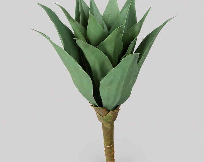 15" Artificial Outdoor UV Resistant Desert Agave Cactus Plant