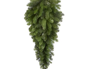 30" Pine Teardrop Swag, DIY Wreath Base