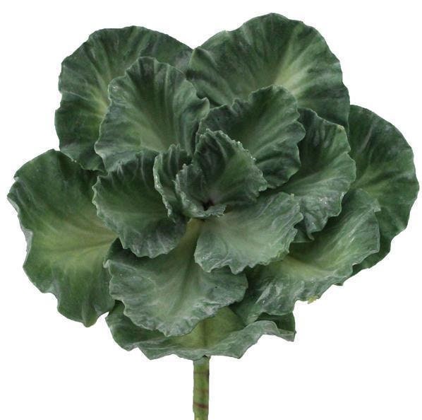 9 Artificial Succulent Pick/Stem/Plant/FlowerFaux/Fake Cabbage Plant