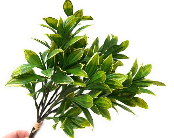 15" Privet Bundle, Faux Greenery Stems, Vase Filler, Artificial Plant