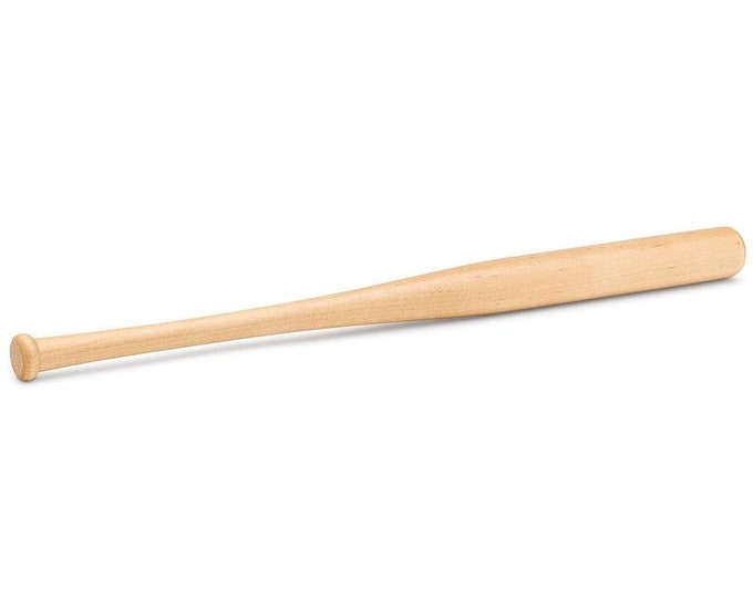 18" Mini Unfinished Wood Craft Baseball Bat-Decorative-Blank for DIY Crafts, Party Favors, Autographs, Wreaths-Craft Supply-Wreath Supply