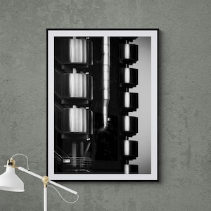 Lloyd&#39;s Building Unframed Photography Art Print - London Architecture Print - Wall Art - Home Decor