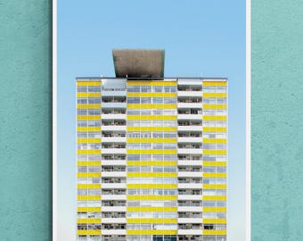 Golden Lane Estate Print – London Architecture Photography
