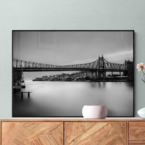 Queensborough Bridge Photography Art Print - New York City Wall Art