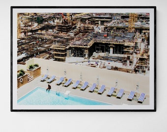 Documentary Style Unframed Photography Art Print - Doha Qatar Print - Wall Art - Home Decor