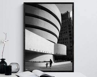 Guggenheim Unframed Photography Art Print - New York City - Wall Art - Home Decor
