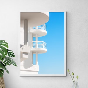 Art Deco Style Architecture Photography Art Print - Colour Wall Art - Home Decor - Architecture Print