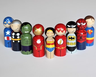 personalized superhero doll