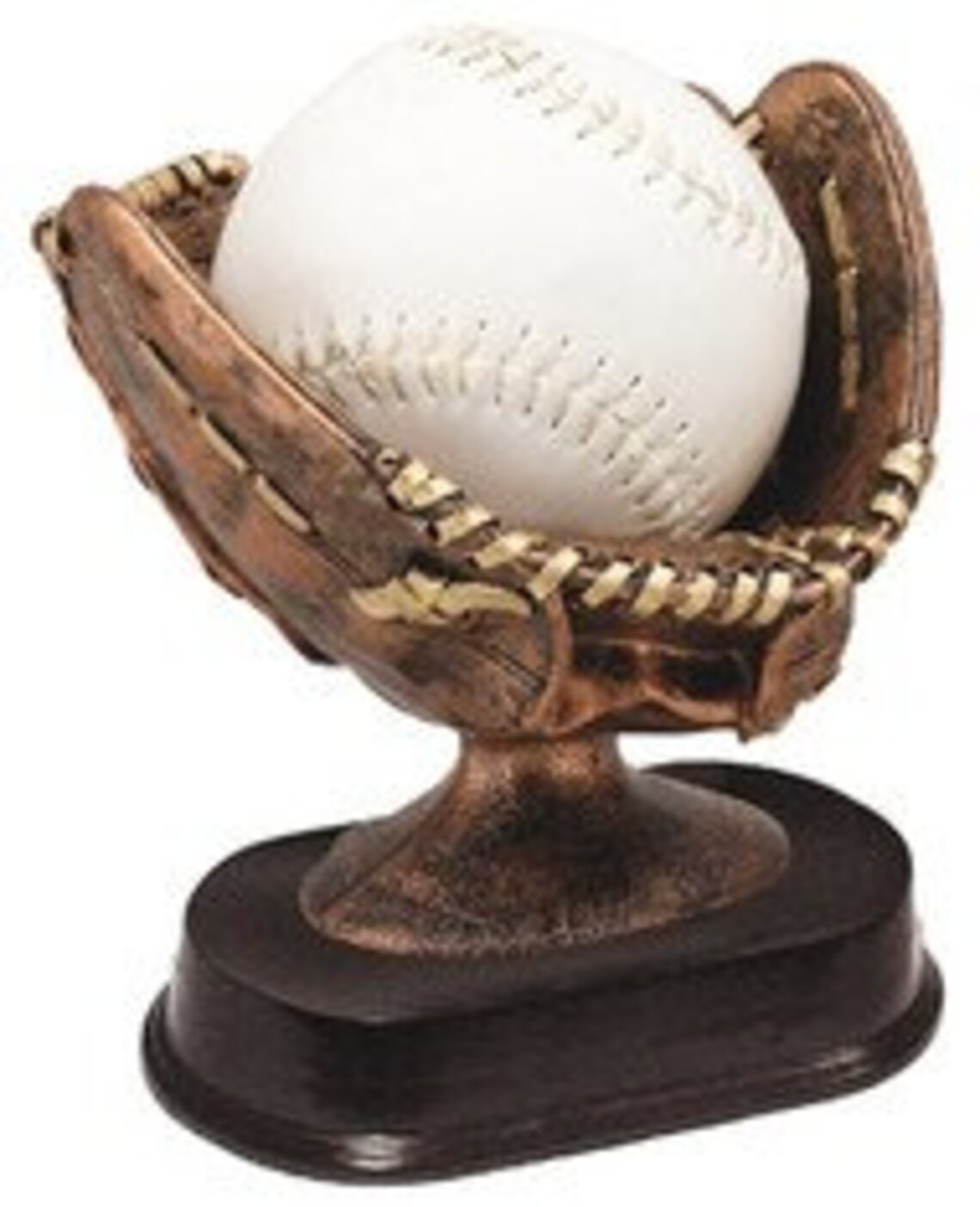Softball Bronze Glove Ball Holder Trophy RX690AB by DECADE Etsy