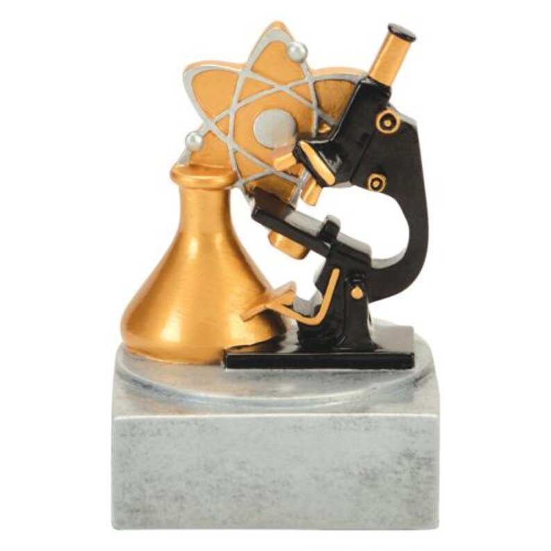Science Set Trophy Science Trophy, Color Tek - 4 Inch Tall - Etsy
