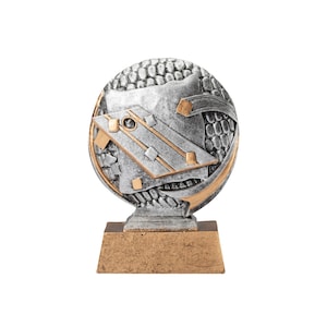 Cornhole Motion Extreme 3D Trophy | Engraved Star Award - 5 Inch Tall
