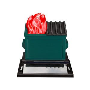 Dumpster Fire Trophy - 4.5 Inch Tall by DECADE AWARDS