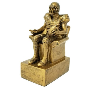 Fantasy Football Armchair Trophy | Engraved FFL Award by DECADE AWARDS