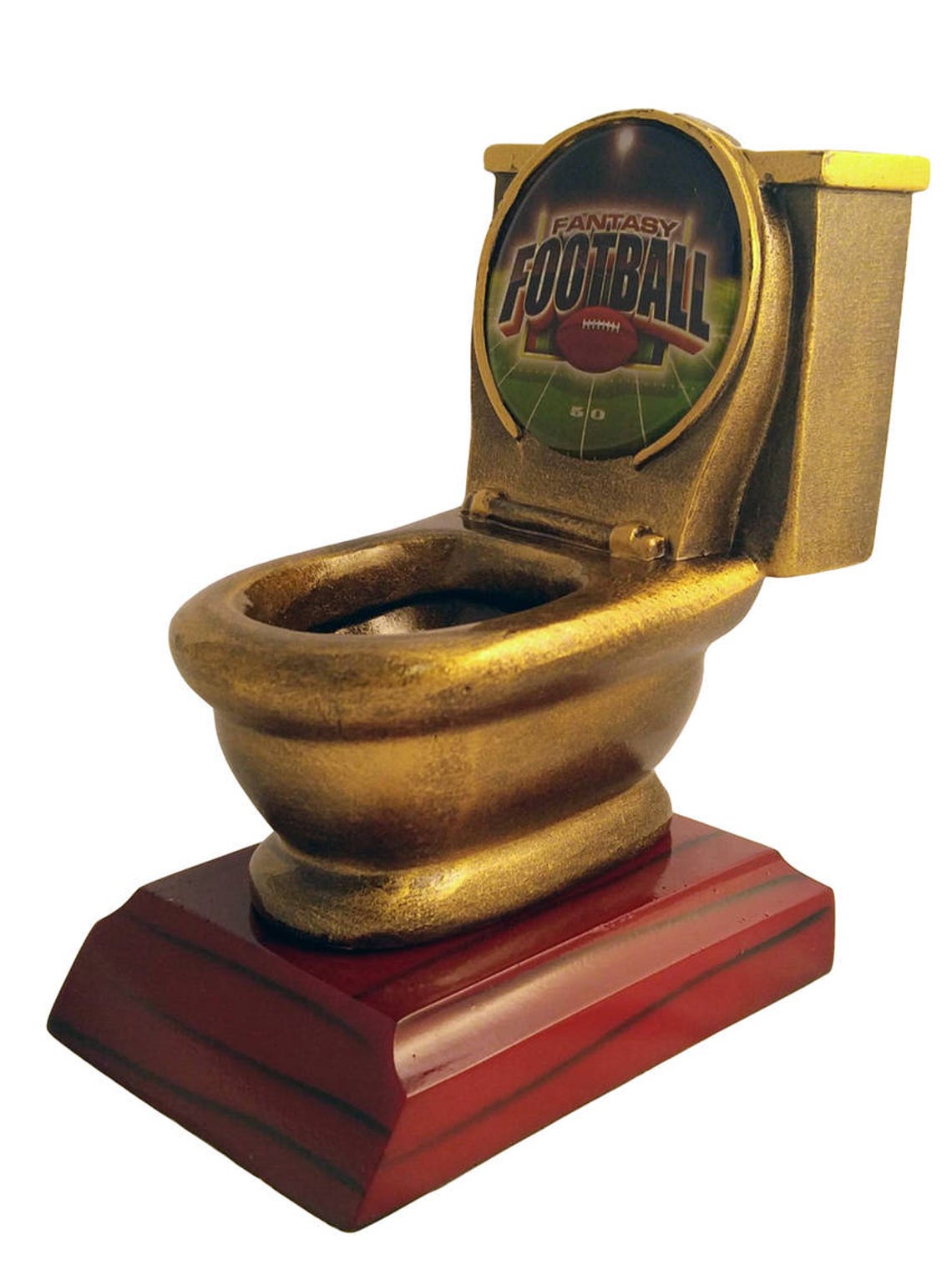 Fantasy Football FFL Toilet Bowl Trophy Last Place Awards by | Etsy