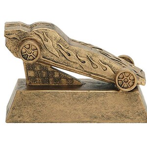 Racing Derby Trophy / Race Car Derby Award - by DECADE AWARDS