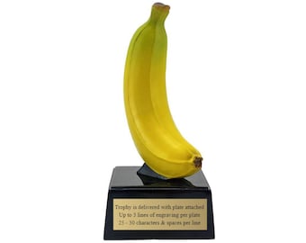 BANANA TROPHY / Top Banana Award - Great School - Corporate - Business - Employee Award