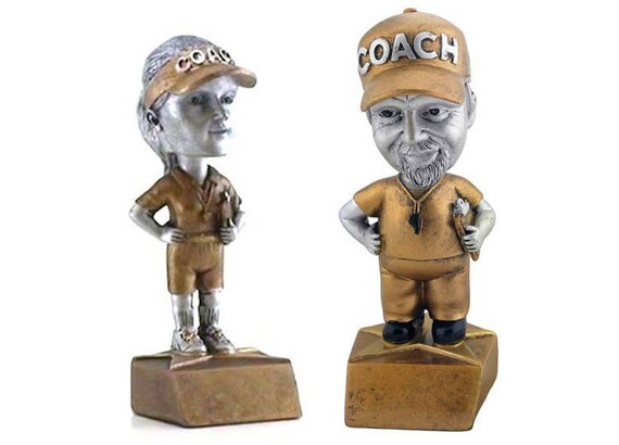 Coach Pewter Bobblehead Trophy BH-585 by DECADE AWARDS - Etsy