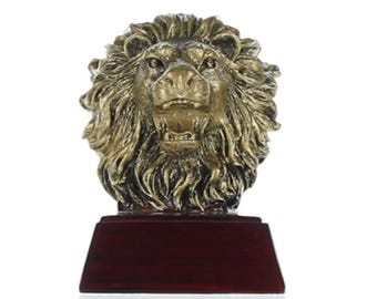 Decade Awards Bear Trophy - 4 Inch Custom Engraved Grizzly Bear Award For Schools & Teams