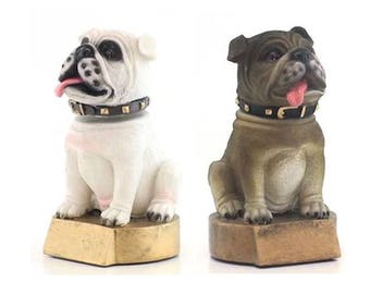 Bulldog Bobblehead Mascot Trophy / Bulldog Mascot (BHC-651/652) by DECADE AWARDS