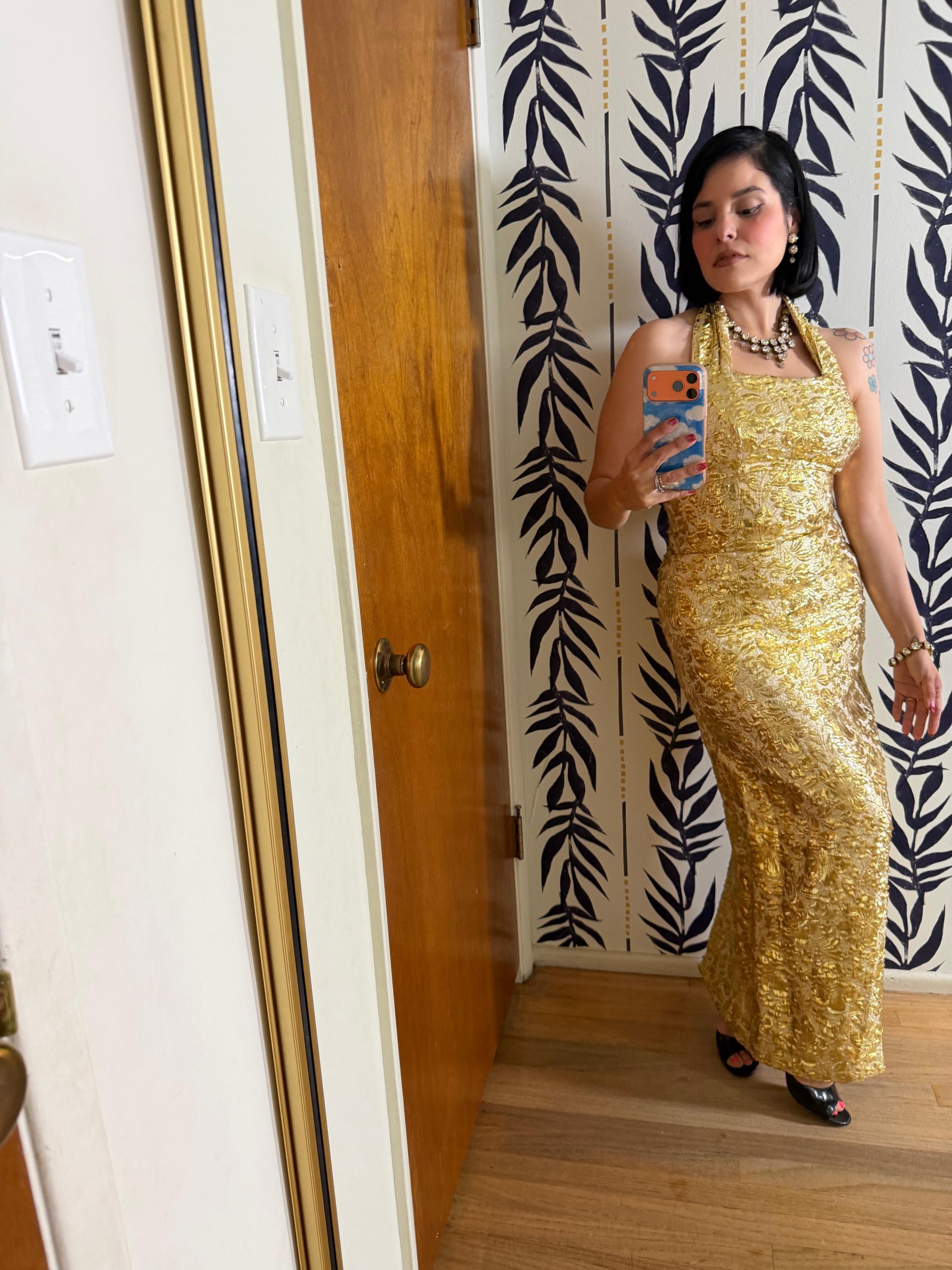 cache gold dress bestselling-19.99
