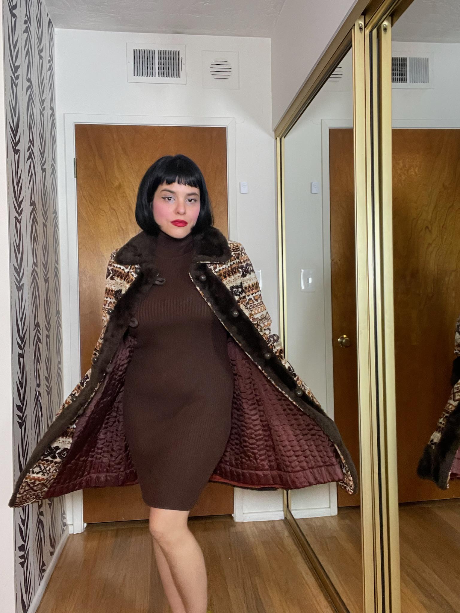 60's vintage tapestry coat タペストリー　コート What is this 60s tapestry coat worth? : r/whatsthisworth