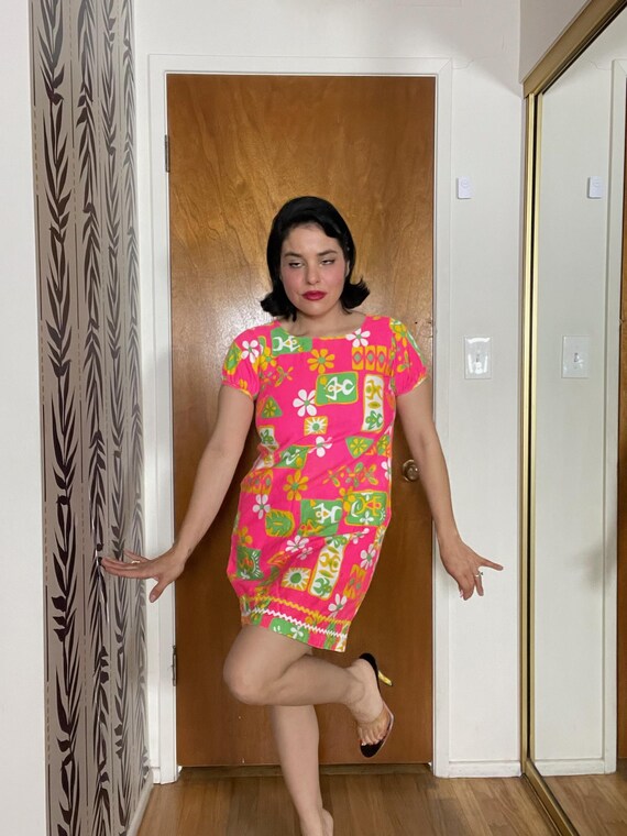 neon pink and green dress Morilee 43032 Dress - Formal Approach main image 1