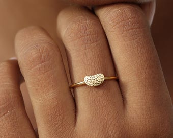 Detailed Nose Print Ring | Personalized Pet Noseprint Rings | Pets Memorial Jewelry Gift
