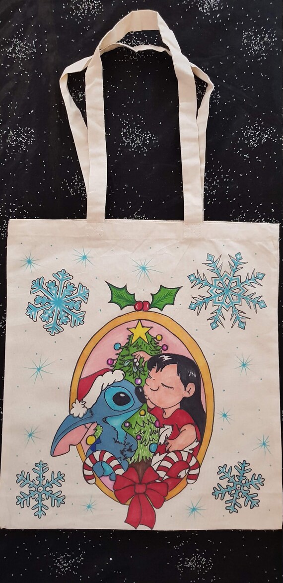 disney stitch tote bag