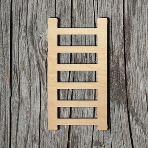 Ladder - Laser Cut Unfinished Wood Cutout Shapes - Always Check Sizes ...