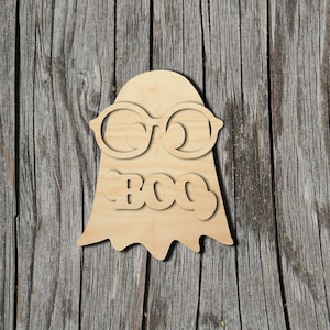 Ghost DIY - Halloween - Laser Cut Unfinished Wood Cutout Shapes - Always check sizes and measure