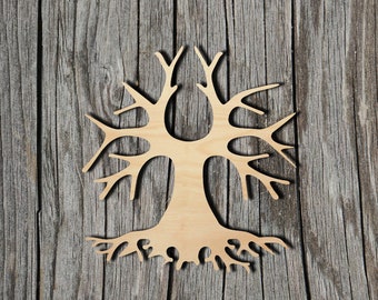 Tree of Life Shape - Laser Cut Unfinished Wood Cutout Shapes - Always check sizes and measure