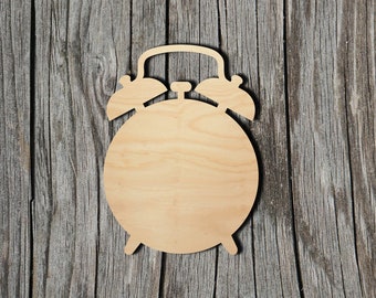 Clock Shape -  Laser Cut Unfinished Wood Cutout Shapes - Always check sizes and measure