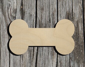 Dog bone blanks Dog Shapes Bone wooden shapes Wood Blanks Wooden Blanks Dog bone cutouts Animal Shapes Animal cutouts
