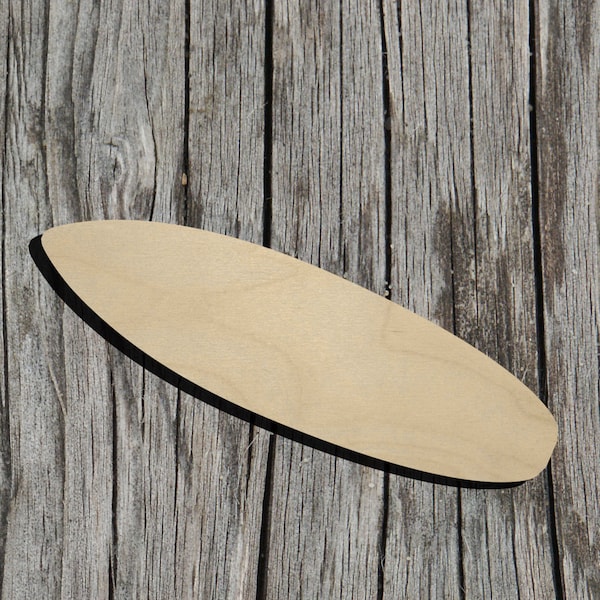 Surfboard - Summer Time -  Laser Cut Unfinished Wood Cutout Shapes - Always check sizes and measure