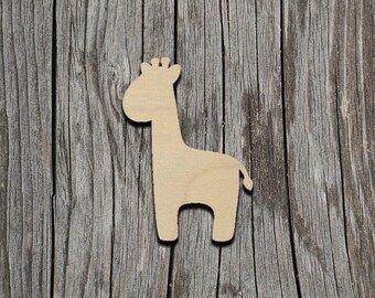 baby giraffe cutouts etsy