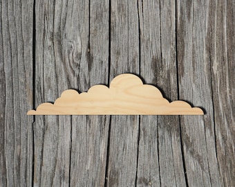 Cloud -  Laser Cut Unfinished Wood Cutout Shapes - Always check sizes and measure