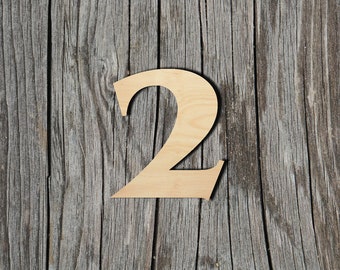 2 34 Wooden Number 9, Wood Number, 9, Cutout Shape, Silhouette, Gift ...