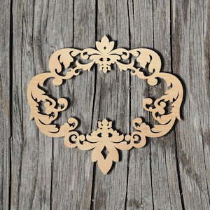 Frame Shape - Multiple Sizes - Laser Cut Unfinished Wood Cutout Shapes
