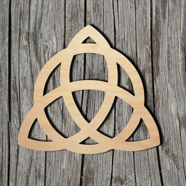 Celtic Knot -  Laser Cut Unfinished Wood Cutout Shapes - Always check sizes and measure