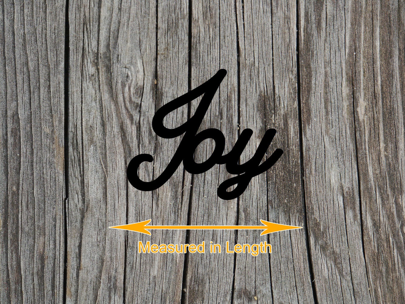Buy JOY Wooden Cutout, Unfinished Shape, Paint By Line