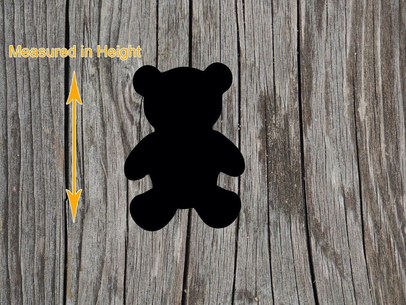 Teddy Bear Outline - Wooden Craft Shapes – Laserworksuk