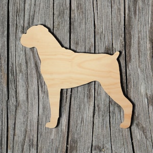 Dog -  Laser Cut Unfinished Wood Cutout Shapes - Always check sizes and measure