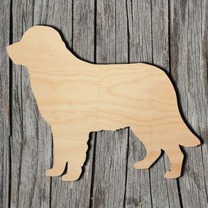 Dog -  Laser Cut Unfinished Wood Cutout Shapes - Always check sizes and measure