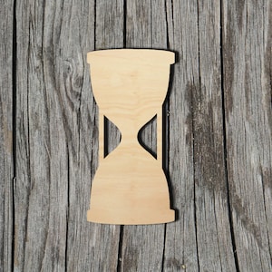Hourglass Shape - Multiple Sizes - Laser Cut Unfinished Wood Cutout Shapes