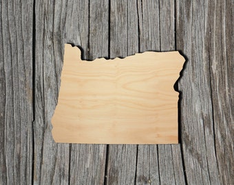 Oregon State -  Laser Cut Unfinished Wood Cutout Shapes - Always check sizes and measure