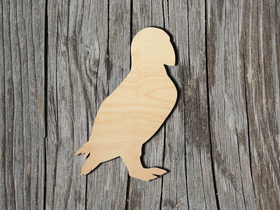 Goose Shape  Multiple Sizes Laser Cut Unfinished Wood Cutouts