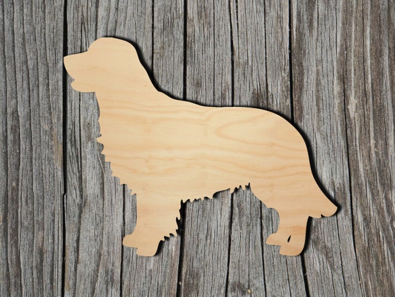 Dog Laser Cut Unfinished Wood Cutout Shapes Always Check Sizes and Measure  