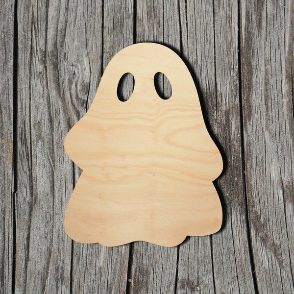 Ghost - Halloween -  Laser Cut Unfinished Wood Cutout Shapes - Always check sizes and measure